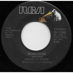 Charley Pride More To Me USED VINYL 7INCH 45 RPM SINGLE