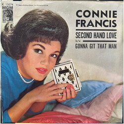Connie Francis Second Hand Love USED VINYL 7INCH 45 RPM SINGLE