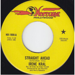 Irene Kral Straight Ahead / Benjamin USED VINYL 7INCH