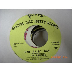 The Paupers One Rainy Day Vinyl 7" USED