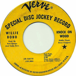 Willie Bobo Knock On Wood USED VINYL 7INCH 45 RPM SINGLE PROMO