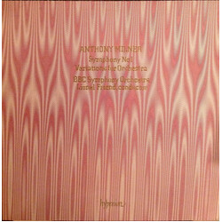 Anthony Milner (2) / BBC Symphony Orchestra / Lionel Friend Symphony No1 / Variations For Orchestra Vinyl LP USED