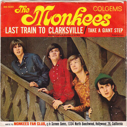 The Monkees Last Train To Clarksville USED VINYL 7INCH 45 RPM SINGLE MONO