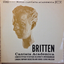 Benjamin Britten / The London Symphony Orchestra / London Symphony Chorus / George Malcolm Cantata Academica Vinyl LP USED