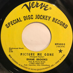 Dianne Brooks Picture Me Gone / Sometimes I Wonder Vinyl 7" USED
