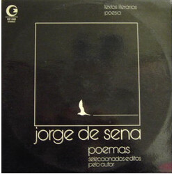 Jorge de Sena Poemas (Seleccionados E Ditos Pelo Autor) Vinyl LP USED