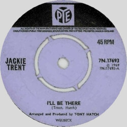 Jackie Trent I'll Be There USED VINYL 7INCH SINGLE 45 RPM