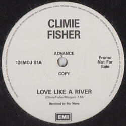 Climie Fisher Love Like A River USED VINYL 12INCH 45 RPM PROMO