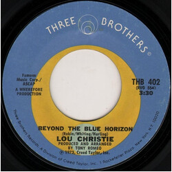 Lou Christie Beyond The Blue Horizon / Saddle The Wind USED VINYL 7INCH 45 RPM SINGLE