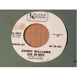 Danny Williams Blue On White Vinyl 7" USED