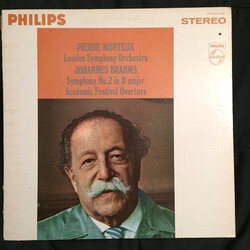 Pierre Monteux / The London Symphony Orchestra / Johannes Brahms Symphony No. 2 In D Major/ Academic Festival Overture Vinyl LP USED