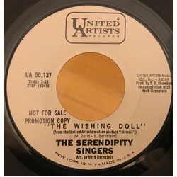 The Serendipity Singers The Wishing Well / "Hawaii" (Main Title" Vinyl 7" USED