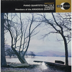 Wolfgang Amadeus Mozart / Clifford Curzon / Amadeus-Quartett Piano Quartets In G Minor And E Flat Major Vinyl LP USED