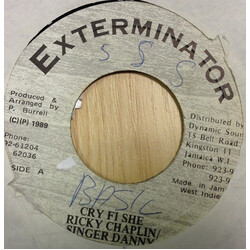 Ricky Chaplin / Singer Danny Cry Fi She USED VINYL 7INCH 45 RPM