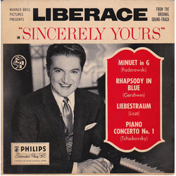 Liberace Sincerely Yours (From The Original Soundtrack) EP USED VINYL 7INCH EP 45 RPM