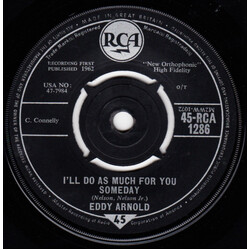 Eddy Arnold I'll Do As Much For You Someday USED VINYL 7INCH 45 RPM SINGLE