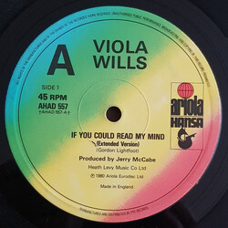 Viola Wills If You Could Read My Mind VINYL 12" USED