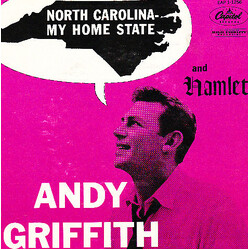 Andy Griffith North Carolina, My Home State / Hamlet USED VINYL 7INCH SINGLE