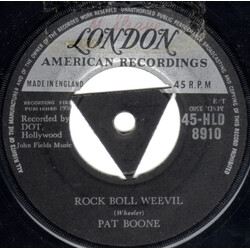 Pat Boone Rock Boll Weevil USED VINYL 7INCH 45 RPM