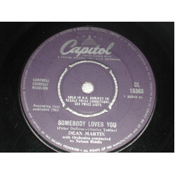 Dean Martin Somebody Loves You USED VINYL 7INCH 45 RPM SINGLE