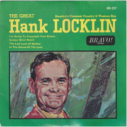Hank Locklin The Great Hank Locklin USED VINYL 7INCH 45 RPM EP