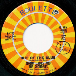 Tommy James & The Shondells Out Of The Blue / Love's Closin' In On Me USED VINYL 7INCH SINGLE 45 RPM