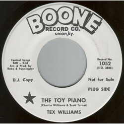 Tex Williams The Toy Piano / Crazy Life USED VINYL 7INCH 45 RPM SINGLE PROMO