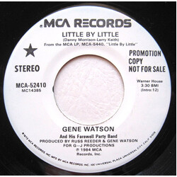 Gene Watson / The Farewell Party Band Little By Little USED VINYL 7INCH SINGLE PROMO