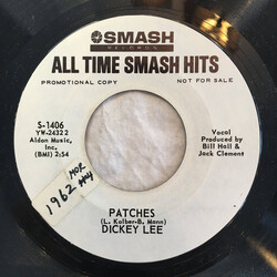 Dickey Lee Patches / I Saw Linda Yesterday USED VINYL 7INCH 45 RPM PROMO