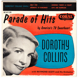 Dorothy Collins / Raymond Scott And His Orchestra Parade Of Hits By America's TV Sweetheart USED VINYL 7INCH 45 RPM EP