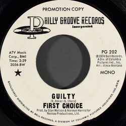 First Choice Guilty USED VINYL 7INCH 45 RPM PROMO STEREO MONO
