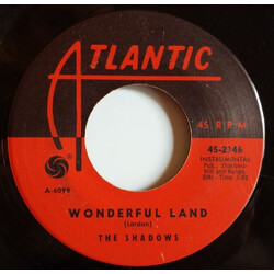 The Shadows Wonderful Land USED VINYL 7INCH SINGLE 45 RPM