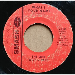 The One Way Streets (3) What's Your Name / If You're Looking For A Fool USED VINYL 7INCH SINGLE