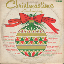 Various Christmastime In Carol And Song Vinyl LP USED