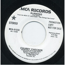 Chubby Checker Running Vinyl 7" USED