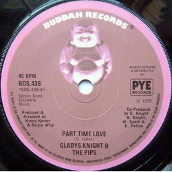 Gladys Knight And The Pips Part Time Love USED VINYL 7INCH 45 RPM SINGLE