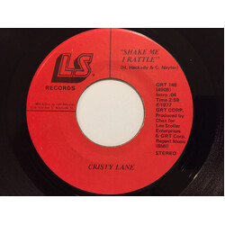 Cristy Lane Shake Me I Rattle / Pretty Paper USED VINYL 7INCH 45 RPM SINGLE