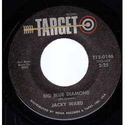 Jacky Ward Big Blue Diamond / Just Hanging On USED VINYL 7INCH 45 RPM