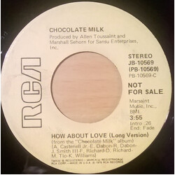 Chocolate Milk (2) How About Love USED VINYL 7INCH 45 RPM PROMO