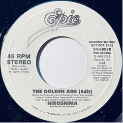 Hiroshima (3) The Golden Age (Edit) USED VINYL 7INCH 45 RPM PROMO