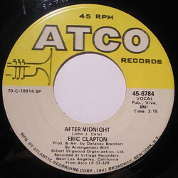 Eric Clapton After Midnight USED VINYL 7INCH 45 RPM SINGLE