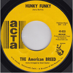The American Breed Hunky Funky / Enter Her Majesty USED VINYL 7INCH 45 RPM SINGLE