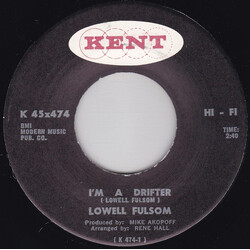 Lowell Fulsom I'm A Drifter USED VINYL 7INCH 45 RPM SINGLE