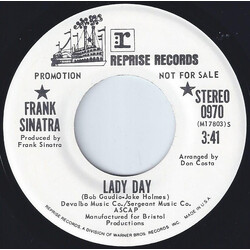 Frank Sinatra Lady Day USED VINYL 7INCH 45 RPM SINGLE PROMO STEREO