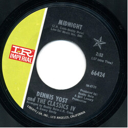 Dennis Yost / The Classics IV Midnight / The Comic USED VINYL 7INCH 45 RPM STYRENE