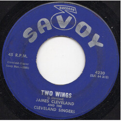 Rev. James Cleveland / The Cleveland Singers Two Wings USED VINYL 7INCH 45 RPM SINGLE