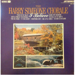 The Harry Simeone Chorale I Believe Vinyl LP USED