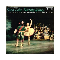 Pyotr Ilyich Tchaikovsky / Herbert Von Karajan / Wiener Philharmoniker Swan Lake & Sleeping Beauty Suites Vinyl LP USED
