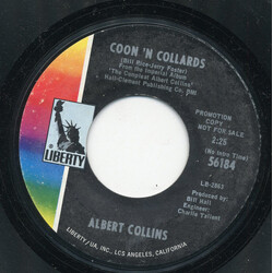 Albert Collins Coon 'N Collards / Do What You Want To Do USED VINYL 7INCH 45 RPM PROMO STYRENE