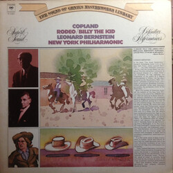 Aaron Copland / Leonard Bernstein / The New York Philharmonic Orchestra Rodeo / Billy The Kid Vinyl LP USED